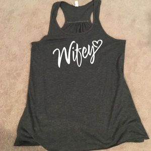 Wifey tank top